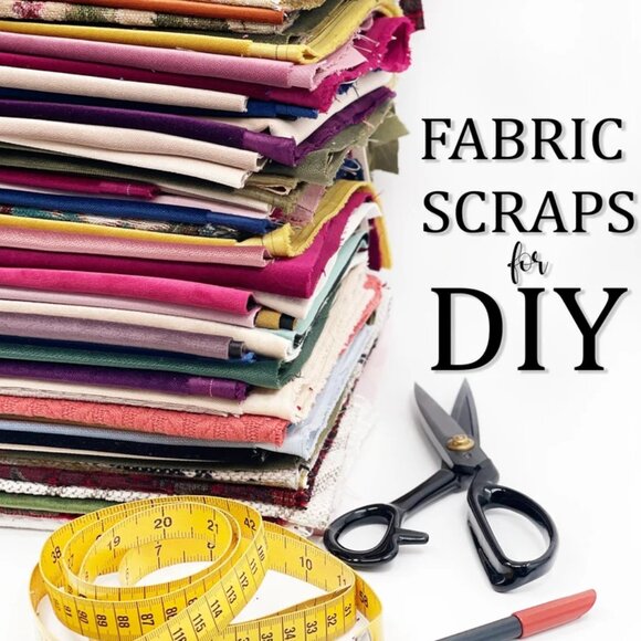 ⋆｡‧˚ʚ🍓ɞ˚‧｡⋆ 5 Pounds MYSTERY FABRIC box! (Great for Crafts, Quilts, DIY, etc) - Picture 6 of 6